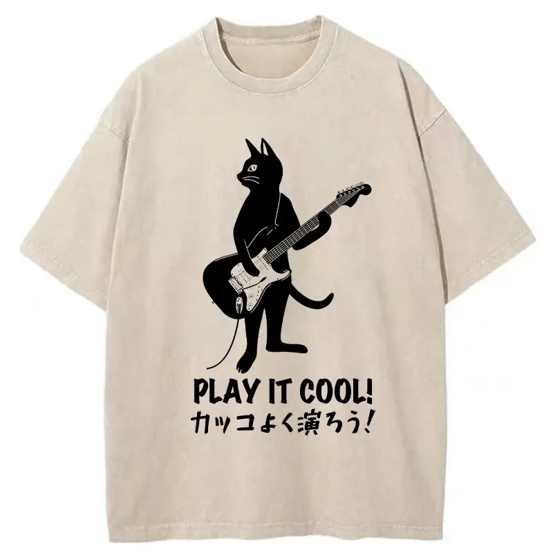 Tokyo-Tiger Play It Cool Washed T-Shirt