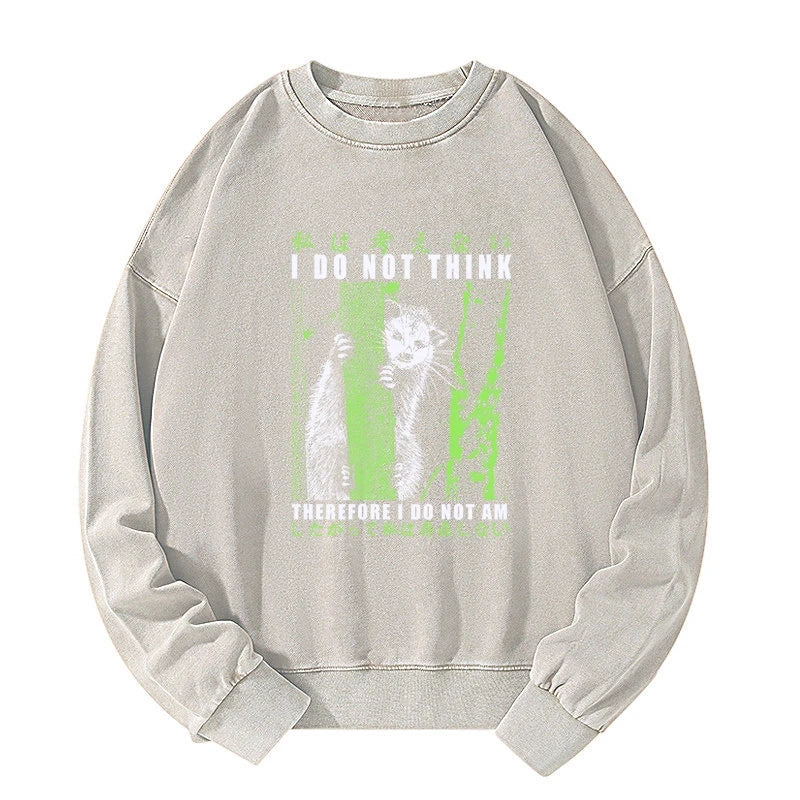 Tokyo-Tiger Stupid Possum Japan Washed Sweatshirt