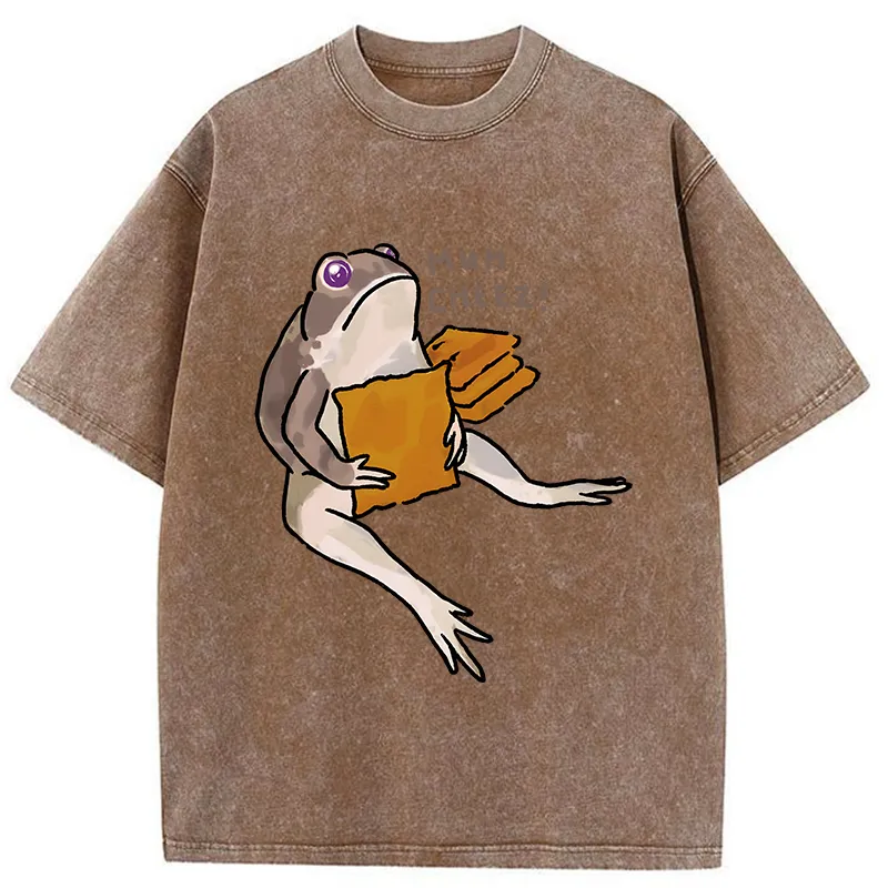 Tokyo-Tiger Cheez Frog Washed T-Shirt