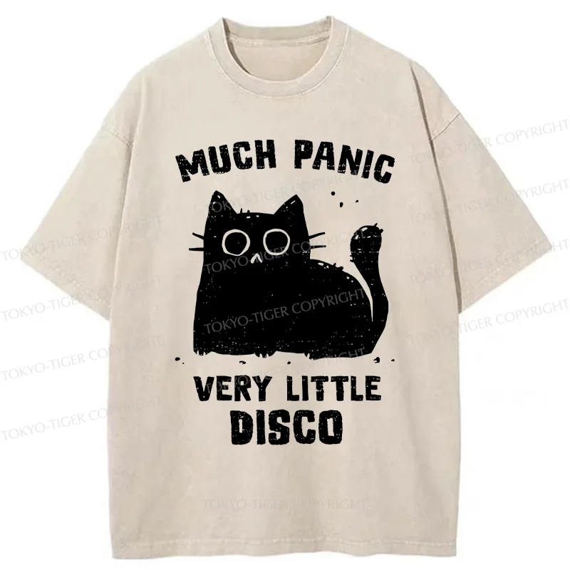 Tokyo-Tiger More Disco Funny Washed T-Shirt