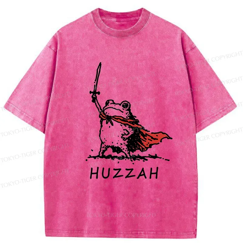 Tokyo-Tiger Huzzah Frog Washed T-Shirt