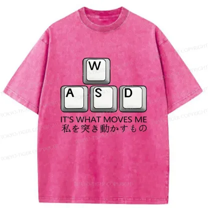 Tokyo-Tiger My Way Of Moving Washed T-Shirt