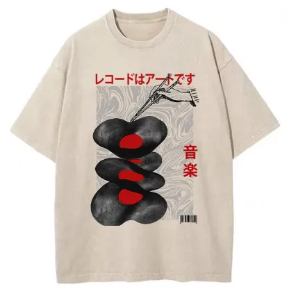Tokyo-Tiger Vintage Japanese Music Washed T-Shirt