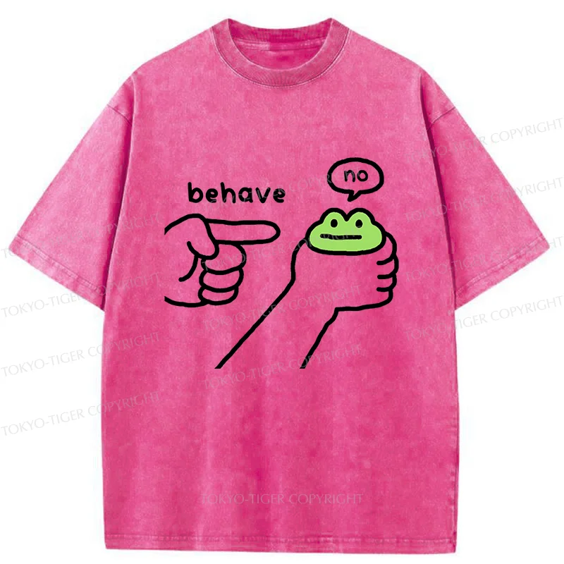 Tokyo-Tiger Dishonest Frog Washed T-Shirt