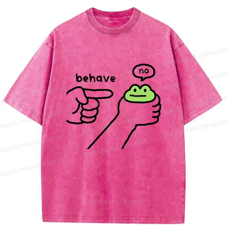 Tokyo-Tiger Dishonest Frog Washed T-Shirt