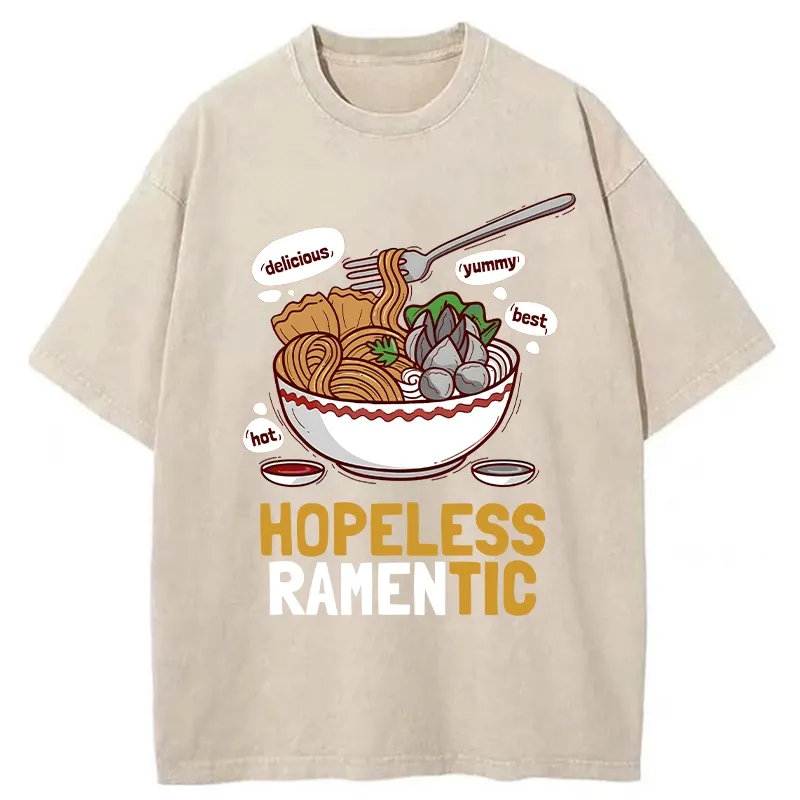 Tokyo-Tiger Hopeless Ramentic Washed T-Shirt