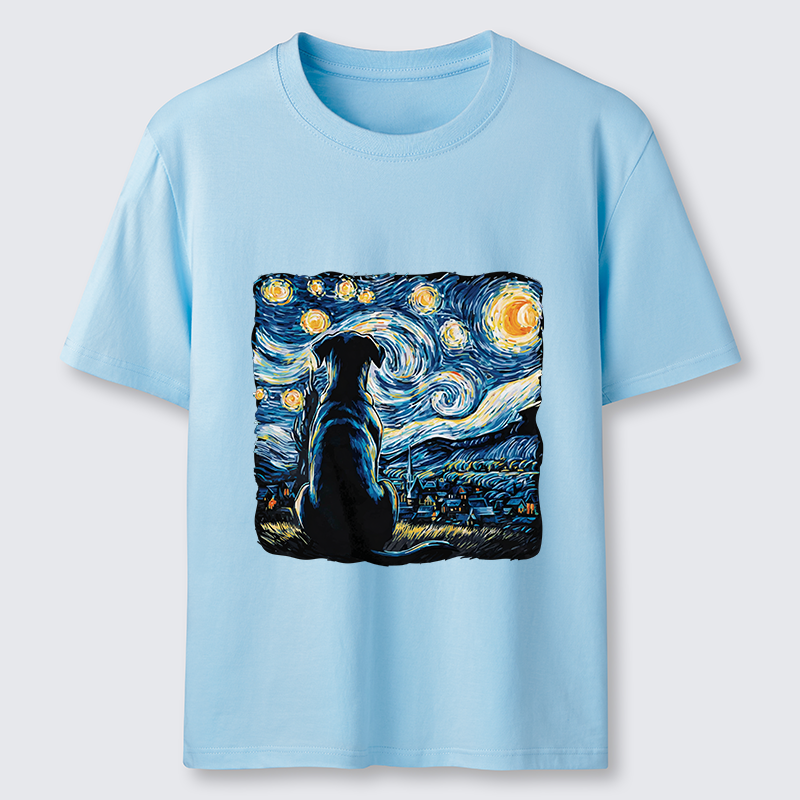 Tokyo-Tiger Starry Night Dog Classic T-Shirt