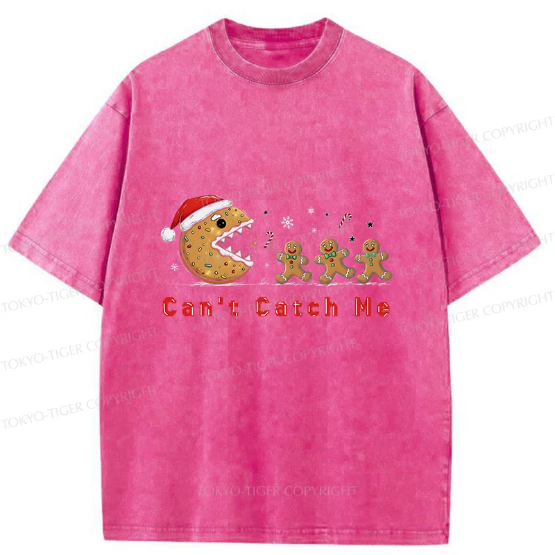 Tokyo-Tiger Eat The Gingerbread Man Washed T-Shirt