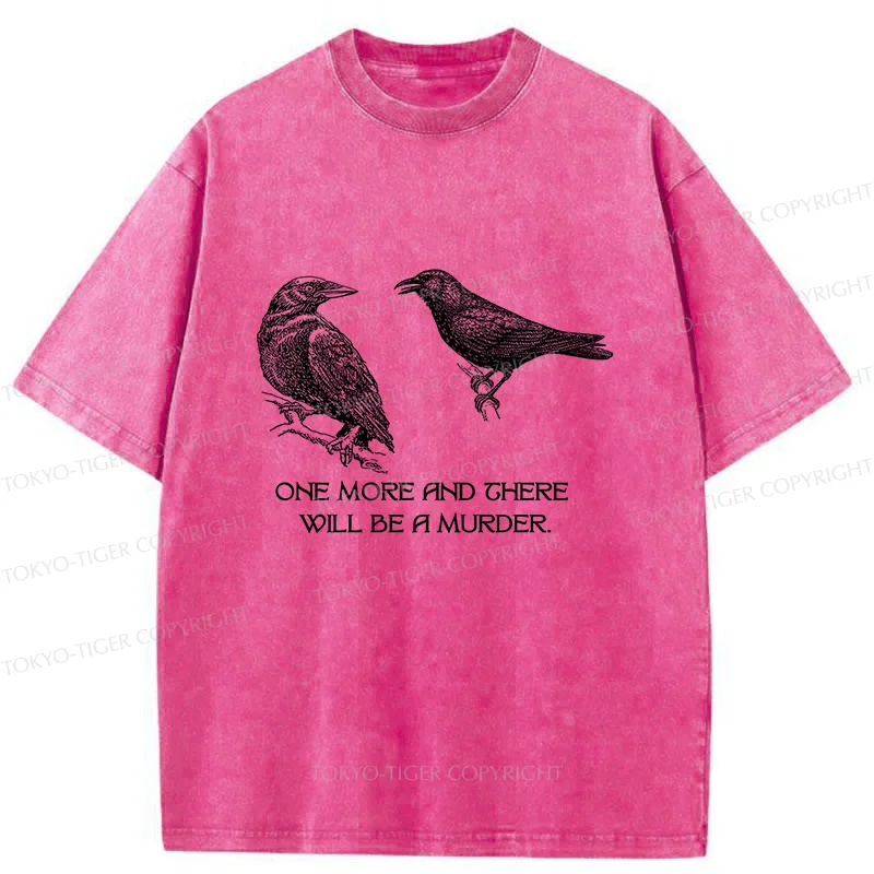 Tokyo-Tiger Two Cows Not Posing Washed T-Shirt