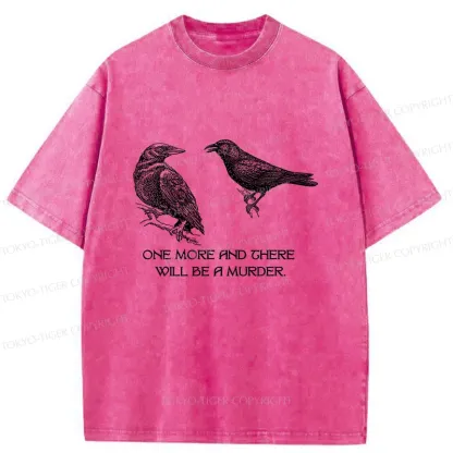 Tokyo-Tiger Two Cows Not Posing Washed T-Shirt