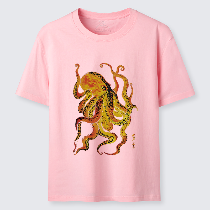 Tokyo-Tiger Deep Sea Gorgeous Octopus Classic T-Shirt