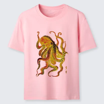 Tokyo-Tiger Deep Sea Gorgeous Octopus Classic T-Shirt