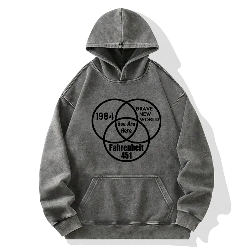 Tokyo-Tiger Multidimensional Thinking And Rebellion Washed Hoodie