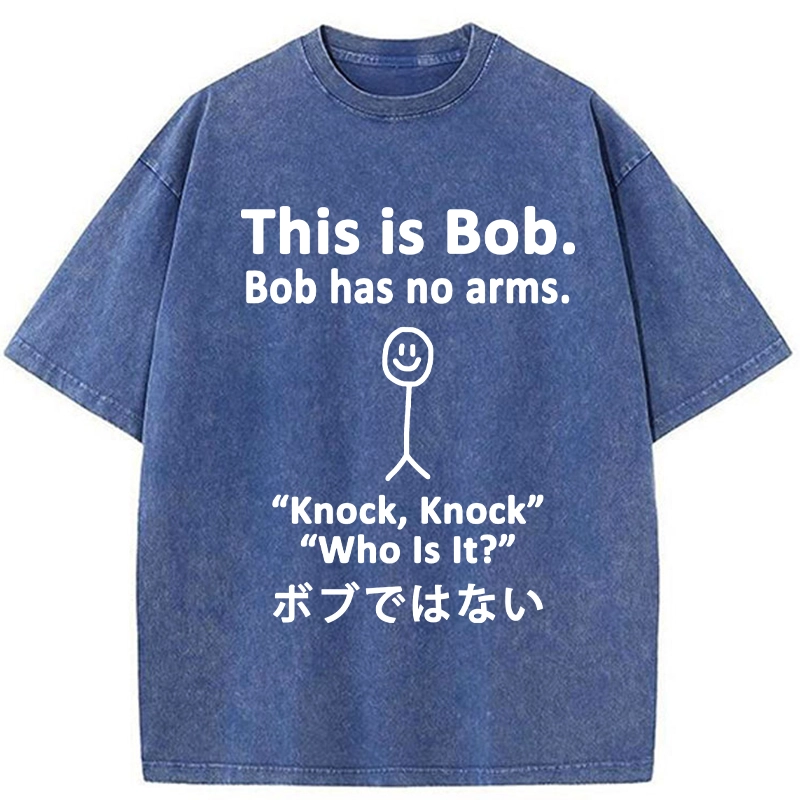 Tokyo-Tiger Who Is Knocking Washed T-Shirt