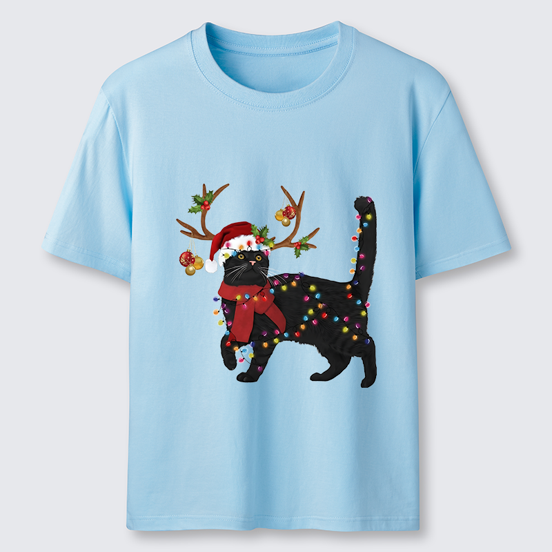 Tokyo-Tiger Christmas Black Cat Classic T-Shirt