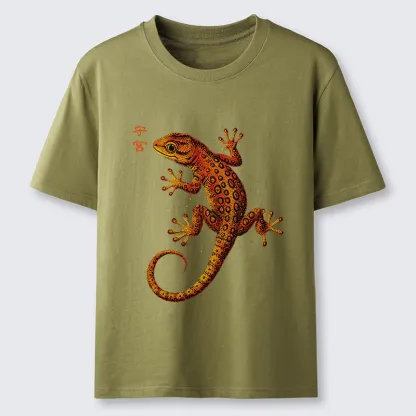 Tokyo-Tiger Retro Gecko Funny Classic T-Shirt