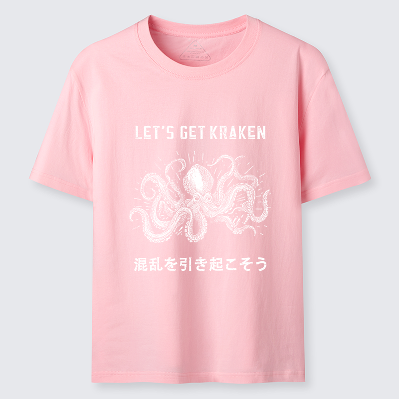 Tokyo-Tiger Funny Octopus：Let’s Get Kraken Classic T-Shirt