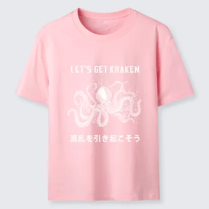 Tokyo-Tiger Funny Octopus：Let’s Get Kraken Classic T-Shirt