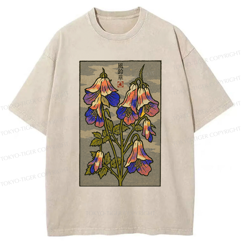 Tokyo-Tiger Lily of the Valley Washed T-Shirt