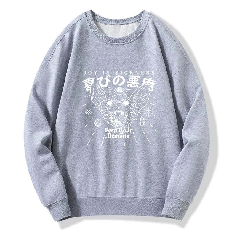 Tokyo-Tiger Joy Is Sickness Sweatshirt