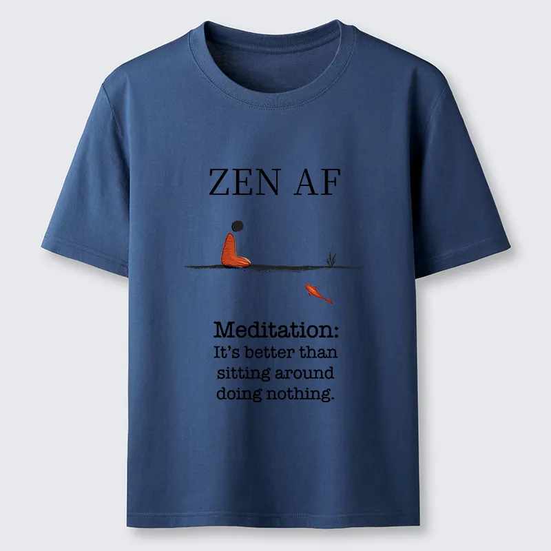 Tokyo-Tiger Zen Vibes Only: The Power of Meditation Classic T-Shirt