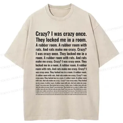 Tokyo-Tiger Copypasta Funny Washed T-Shirt