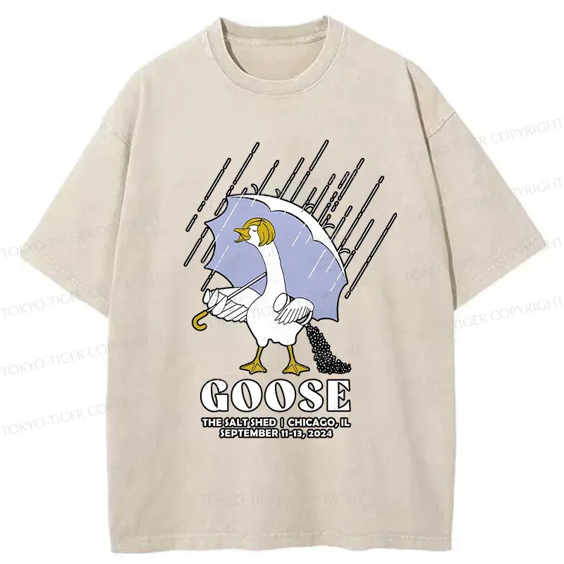 Tokyo-Tiger Salty Goose Washed T-Shirt