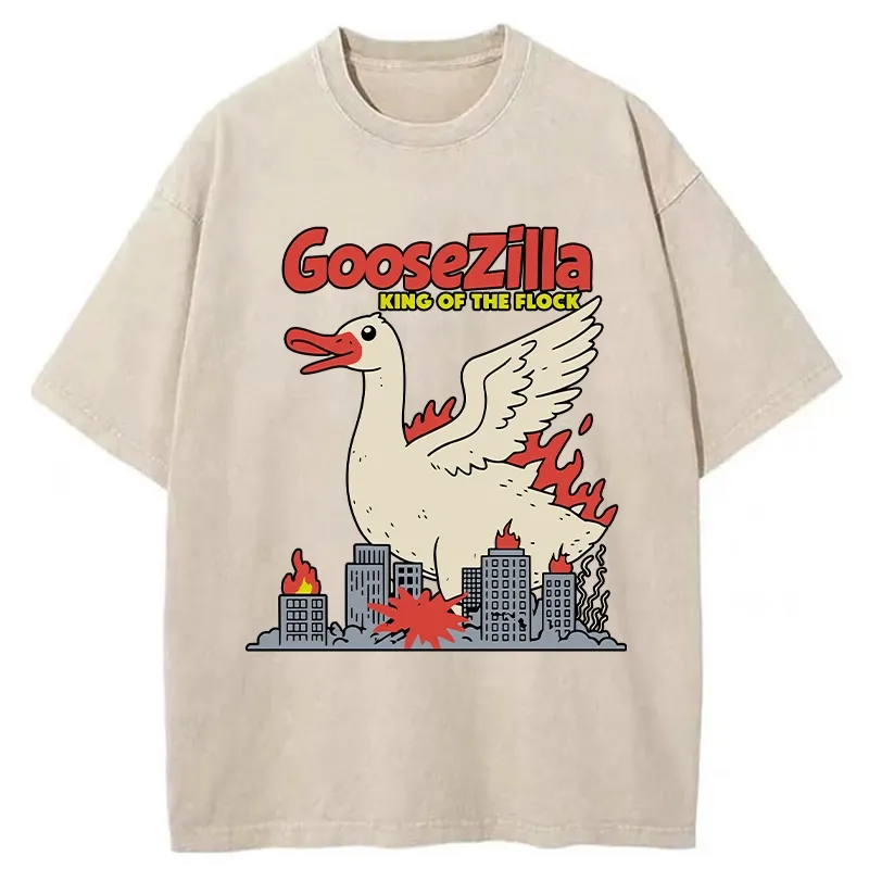 Tokyo-Tiger King Of The Flock Washed T-Shirt