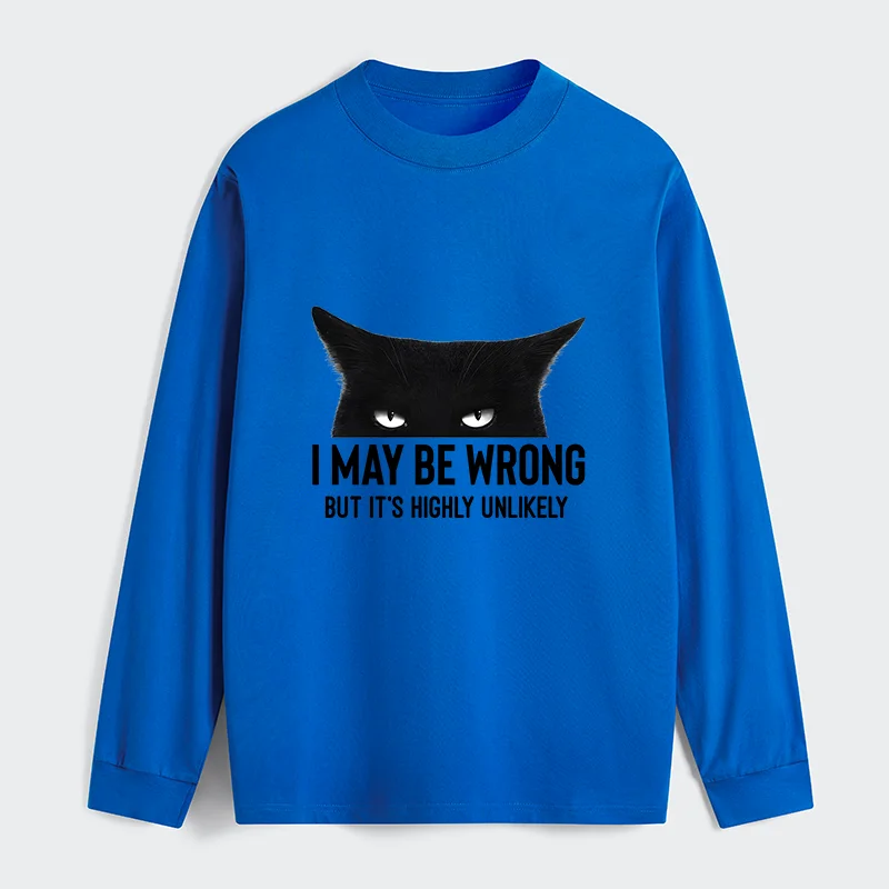 Tokyo-Tiger Cat Can Do No Wrong Classic Long Sleeve T-Shirt