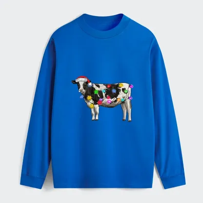 Tokyo-Tiger Christmas Cow Classic Long Sleeve T-Shirt