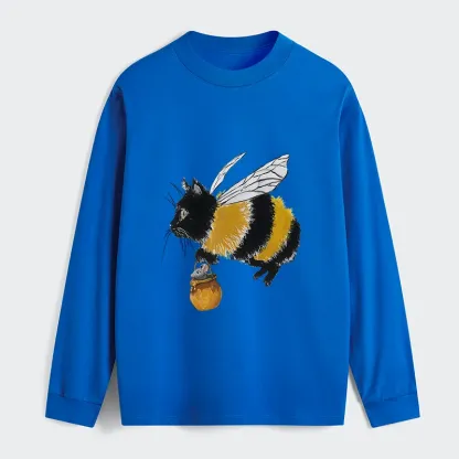 Tokyo-Tiger Catbee Funny Classic Long Sleeve T-Shirt