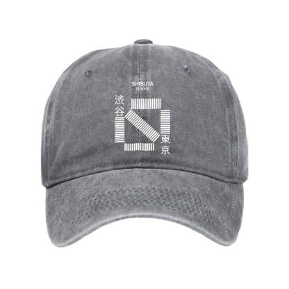 未開封　Hats on the Streets of Tokyo Tokyo-Tiger Japanese Shibuya Crossing Washed Cap Sale