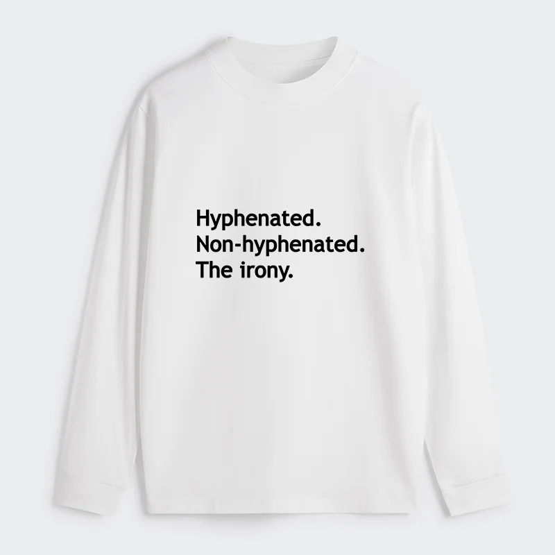 Tokyo-Tiger Hyphenated Funny Classic Long Sleeve T-Shirt