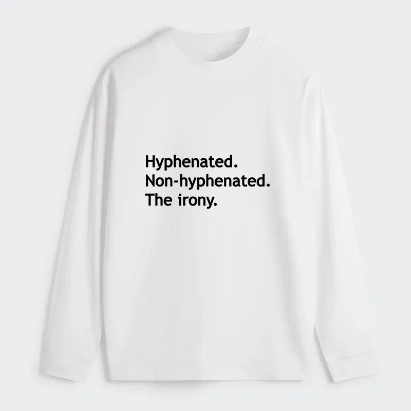 Tokyo-Tiger Hyphenated Funny Classic Long Sleeve T-Shirt