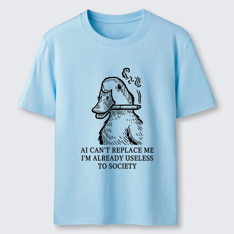 Tokyo-Tiger Smoking Duck Funny Classic T-Shirt