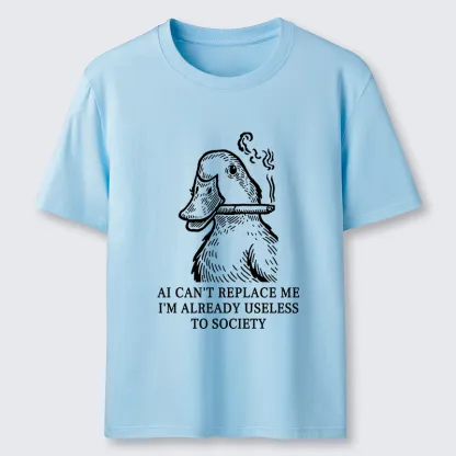 Tokyo-Tiger Smoking Duck Funny Classic T-Shirt