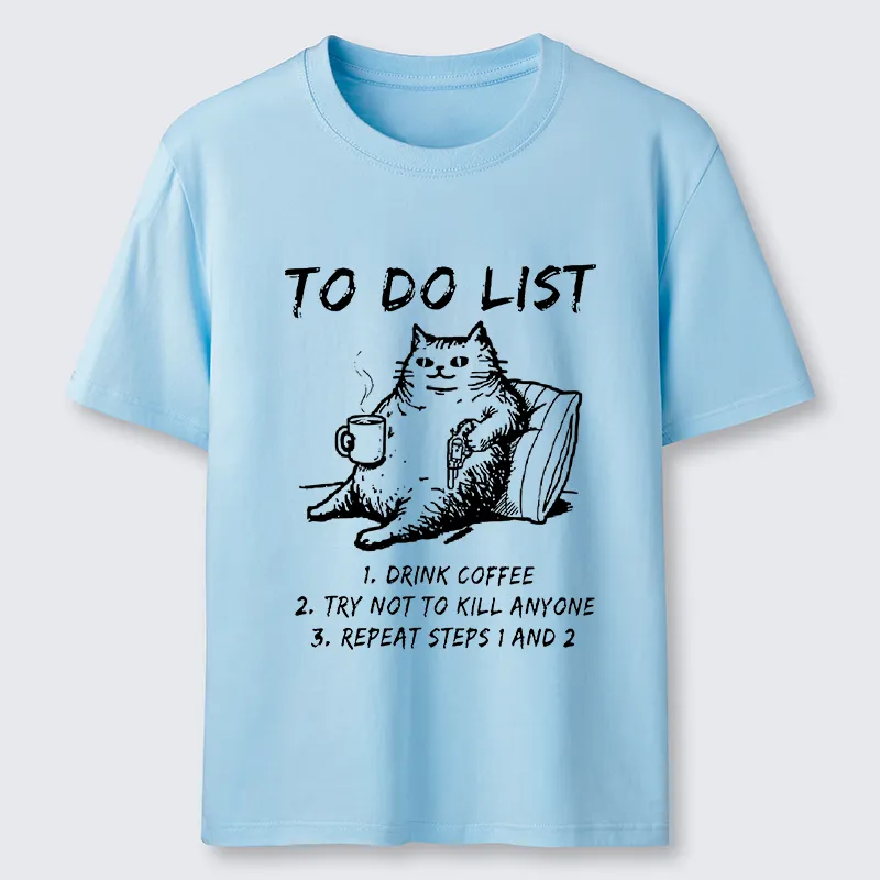 Tokyo-Tiger Cat's To-Do List Classic T-Shirt