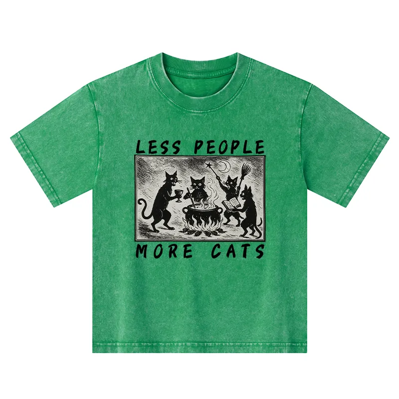 Tokyo-Tiger Cat Sacrifice Ceremony Kids Washed T-Shirt