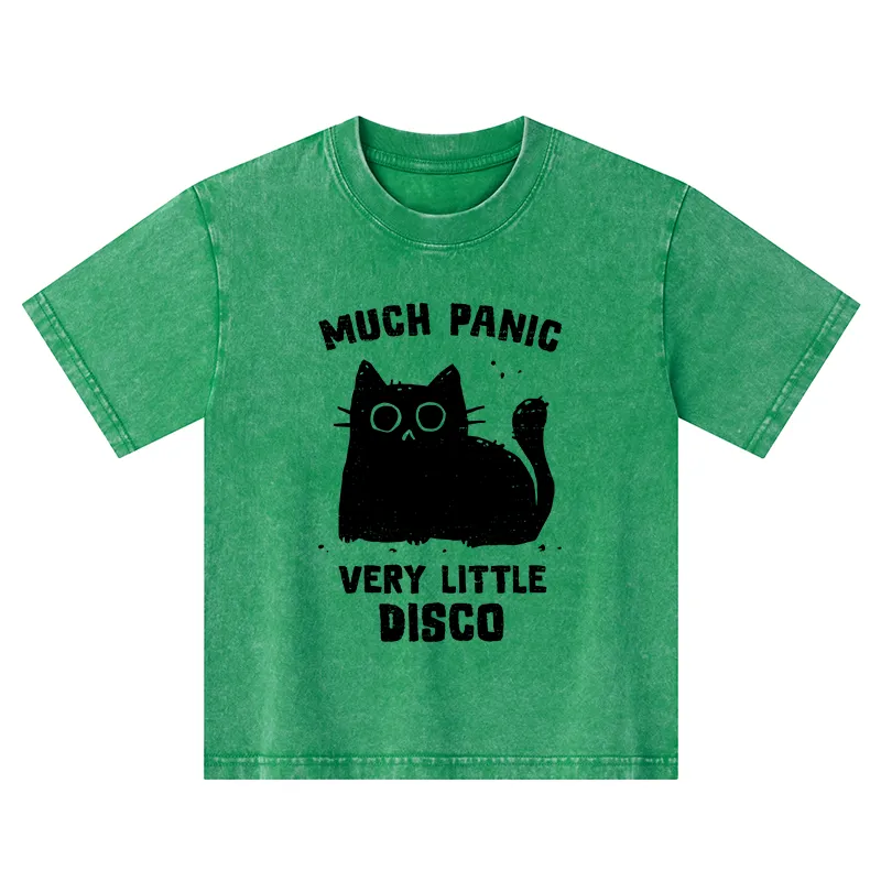 Tokyo-Tiger More Disco Funny Kids Washed T-Shirt
