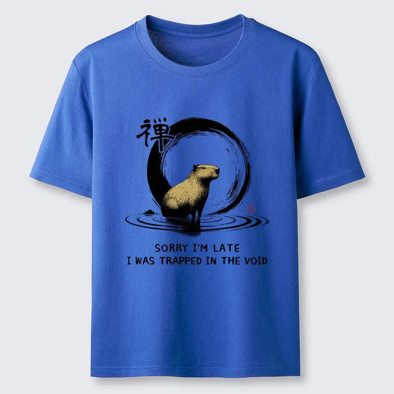Tokyo-Tiger Zen Capybara Was Trapped In The Void Classic T-Shirt