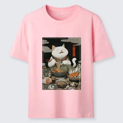 Tokyo-Tiger The Ramen-Loving Cat Classic T-Shirt