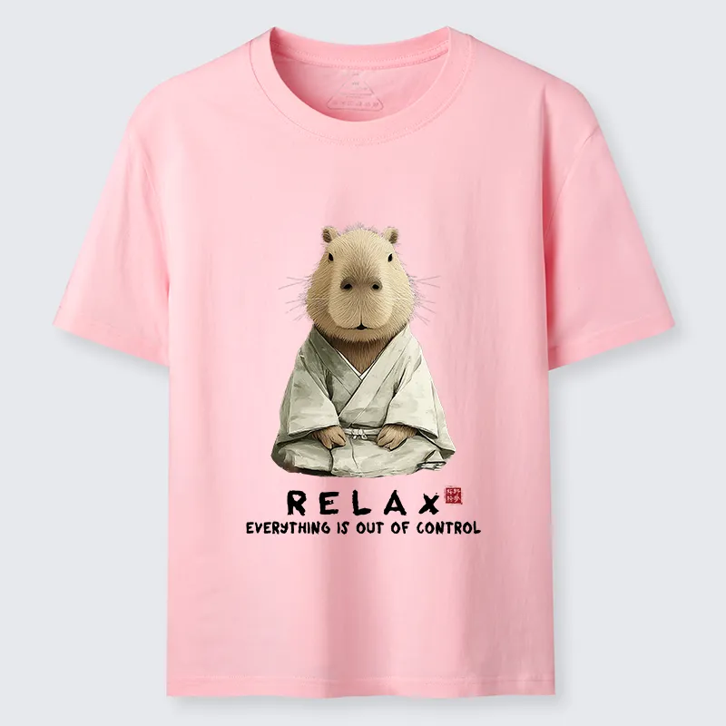 Tokyo-Tiger Zen Capybara：Relax, it's all chaos Classic T-Shirt