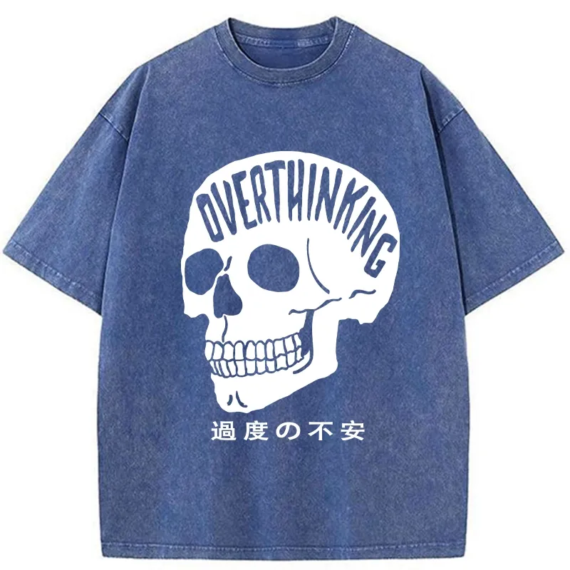 Tokyo-Tiger Excessive Anxiety Washed T-Shirt