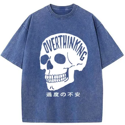 Tokyo-Tiger Excessive Anxiety Washed T-Shirt