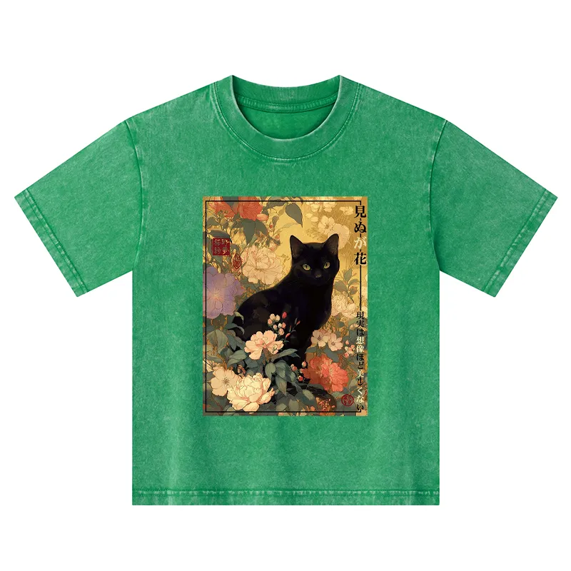 Tokyo-Tiger Reality Is Not As Beautiful As Imagination Kids Washed T-Shirt