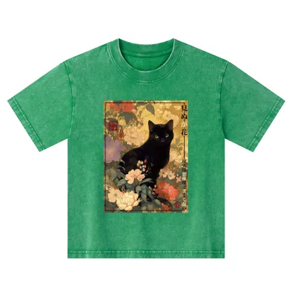 Tokyo-Tiger Reality Is Not As Beautiful As Imagination Kids Washed T-Shirt