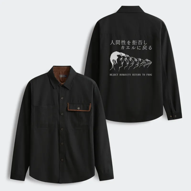 Tokyo-Tiger Return To Frog Men's Corduroy Work Jacket