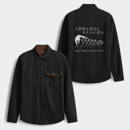 Tokyo-Tiger Return To Frog Men's Corduroy Work Jacket