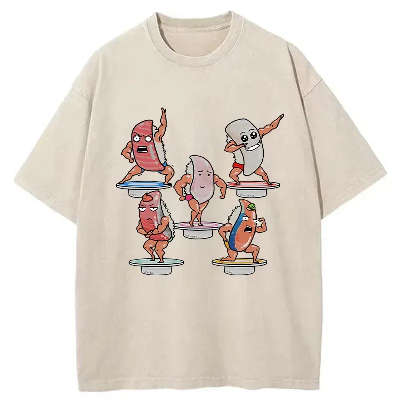 Tokyo-Tiger Pocket Rocket Washed T-Shirt Sale