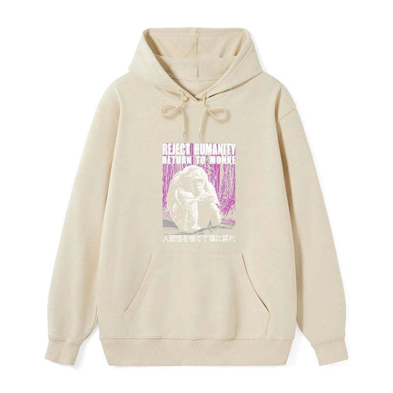 Tokyo-Tiger Reject Humanity Return To Monkey Classic Hoodie